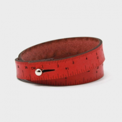 Wrist Ruler - RED - 18"