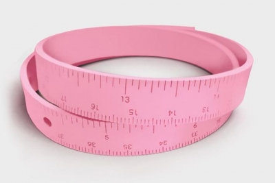 Wrist Ruler (Silicone) - PINK