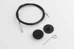 Knit Pro Nylon Cord Black 37"/47"