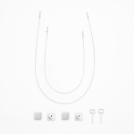 Petite Stainless Steel 30" Fixed Cable to make 40" (pack of 2)