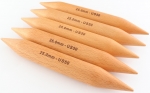 Jumbo Basix 8" Double Points US 50 (25mm)