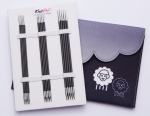 Karbonz 6" Double Pointed Starter Set (0,1½,2½,4,6)