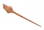 Mahogany/Paua Shell Shawl Stick