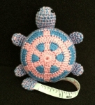 Crochet TURTLE Tape Meas 10106