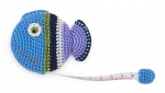 Crocheted FISH Tape Meas 10111