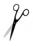 Bohin Epoxy Scissor 7" Matte Black