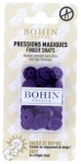 Bohin 1/2" Finger Snaps Purple