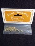 Bryson Coiless Brass Pins  ¾"