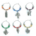 Wine Glass Charm Knitters