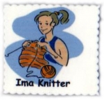 Pin "Ima Knitter"