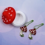 Progress Keepers (2) in Silicone MUSHROOM Jar