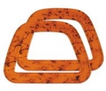 D Shape Bag Handle Amber