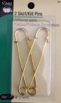 Brass Skirt Kilt Pins 3 inch