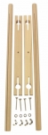 Split Rail Scroll Frame 8.5x24