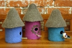 Felt Bird Houses 222