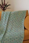 Flower Eyelet Afghan 226