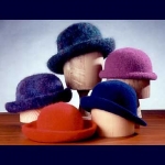 Crocheted Felt Hats AC11