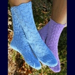 Lupine Lace Socks AC77