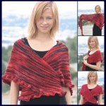 Ruffles & Ridges Shawl AC82