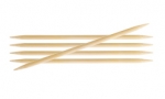 Bamboo 6" Double Points #1½      2.5MM