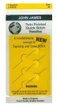 John James Twin Pointed Quick Stitch Needles #28