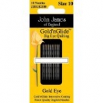 John James Gold'nGlide Big Eye Ndls #10