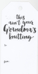 Grandma's Knitting Gift Tags