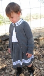 Child's Skirt and Cardigan Set