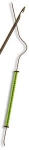 Beadle Needle "Verna-X" with Crook 1mm x 7½"