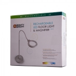 Rechargeable LED Floor Light & Magnifier