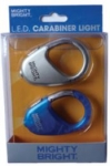 Carabiner 2pk Silver/Blue