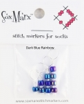 Sox Marx Sock/DP Stitch Marker Blue