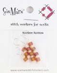 Sox Marx Sock/DP Stitch Marker Rootbeer (frost)