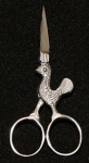 Rooster Stainless Steel Embroidery Scissor