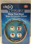 Clipa2 Polished Hematite Clamshell Hanger