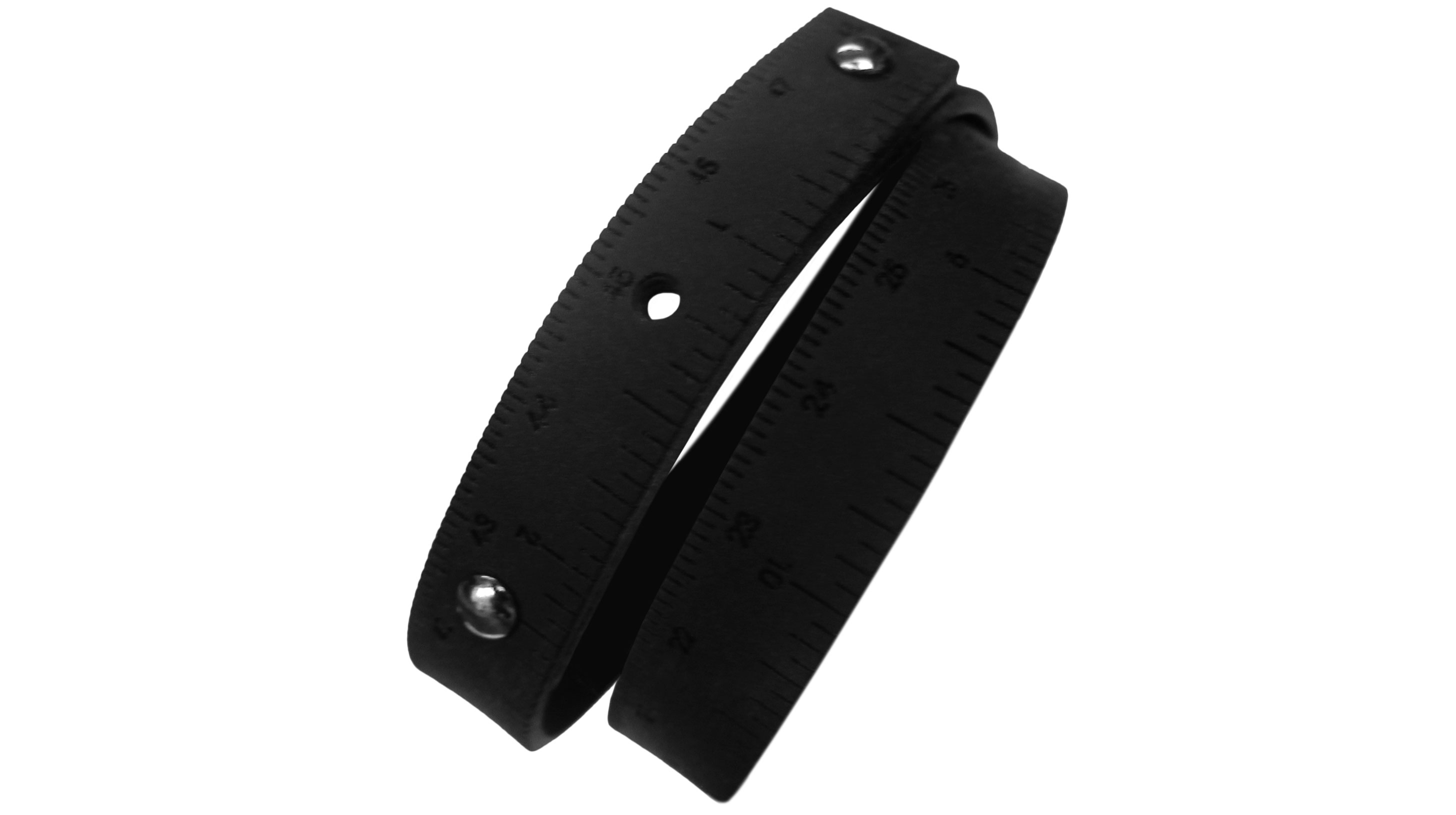 Wrist Ruler (Silicone) - BLACK