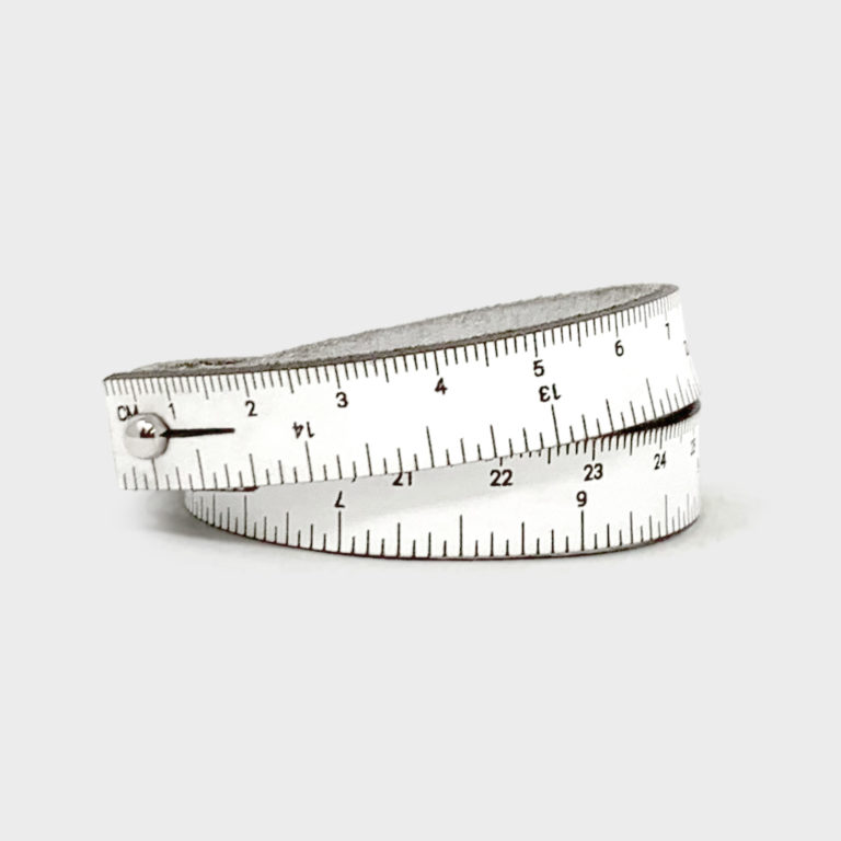 Wrist Ruler - WHITE - 18"